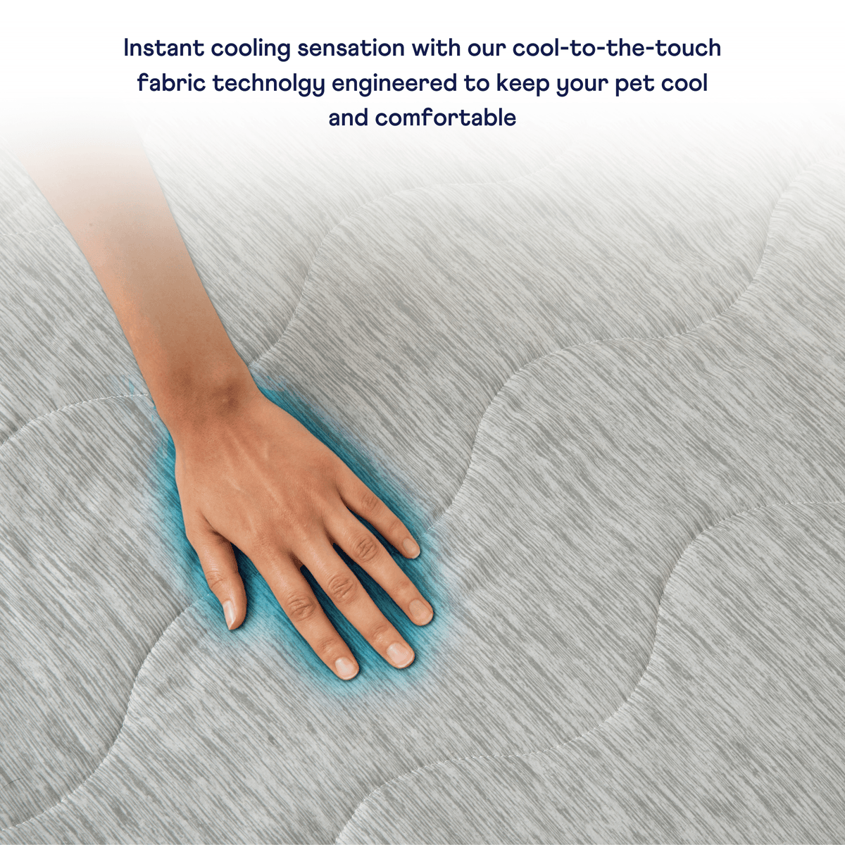 PupChill™ Cooling Waterproof Dog Blanket - Arctic Grey - American Bark Bliss