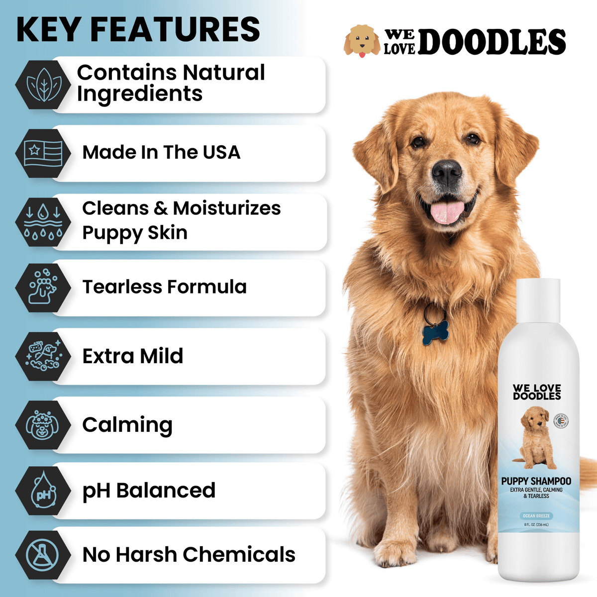 Puppy Shampoo Ocean Breeze