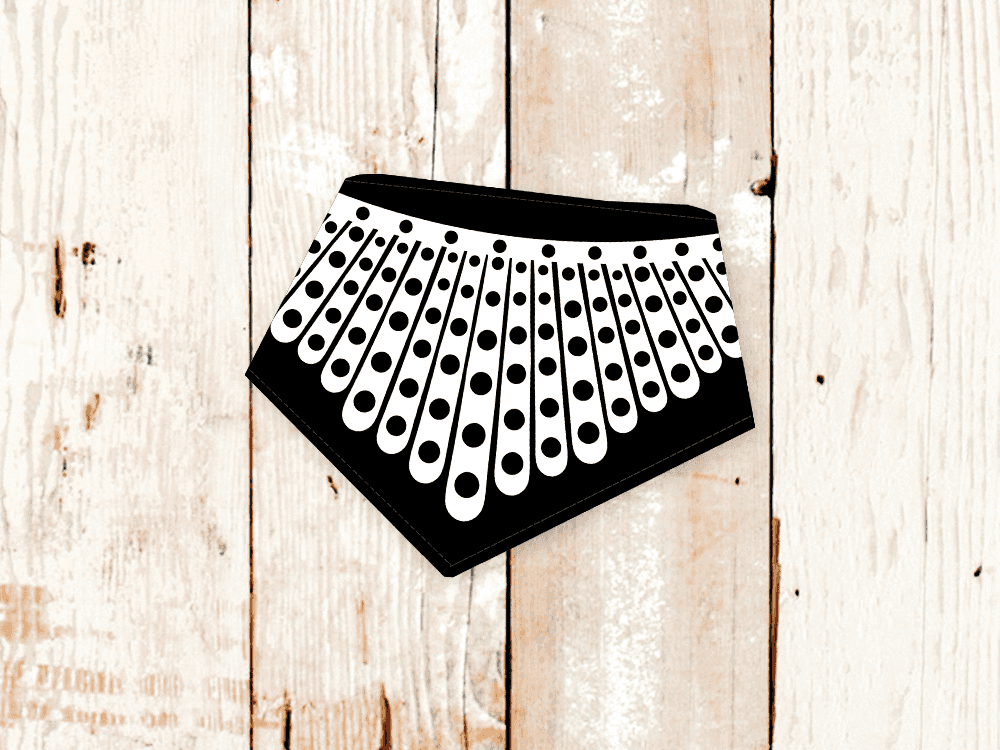 "Dissent Collar" Dog Bandana - American Bark Bliss