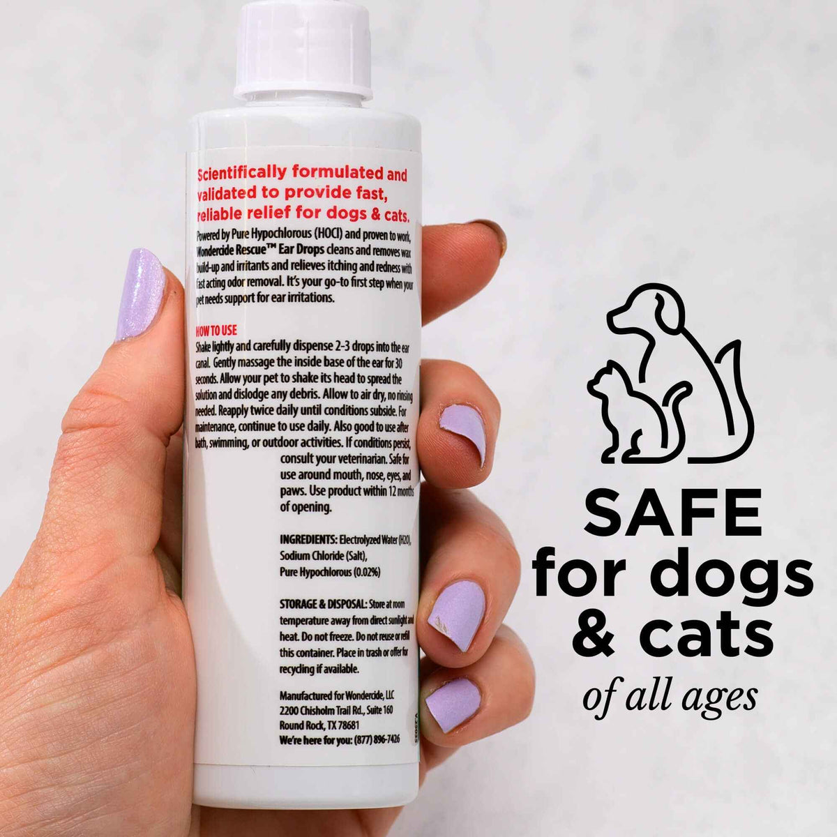 Wondercide RESCUE™ Ear Drops