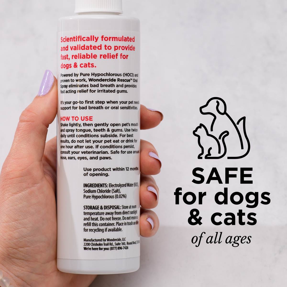 Wondercide RESCUE™ Oral Spray