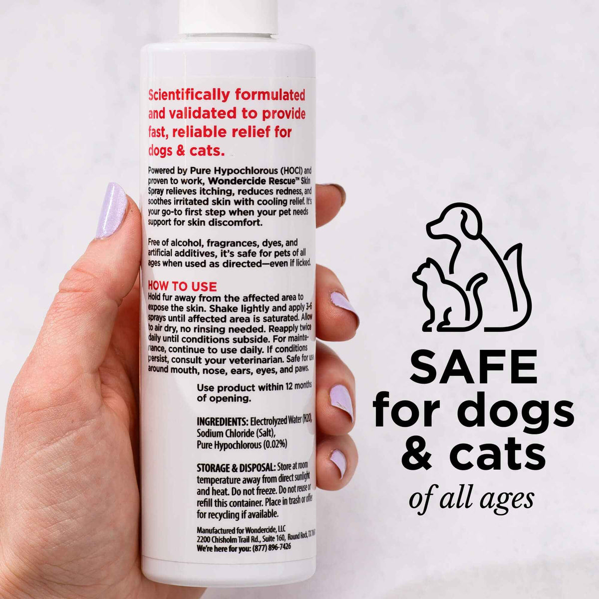 Wondercide RESCUE™ Skin Spray