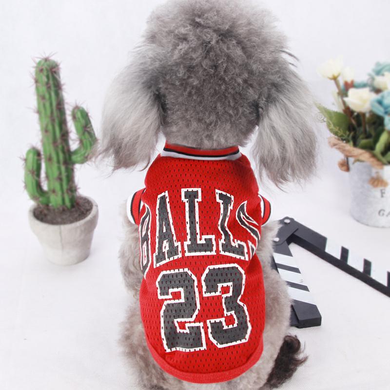 Pet Basketball Jersey Mesh Uniform for Dogs and Cats - American Bark Bliss