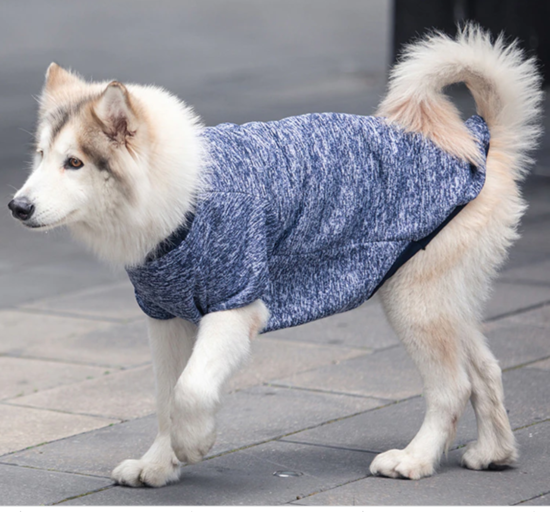 Large Size Dog Winter Sweater 3XL-9XL Warm Coat - American Bark Bliss