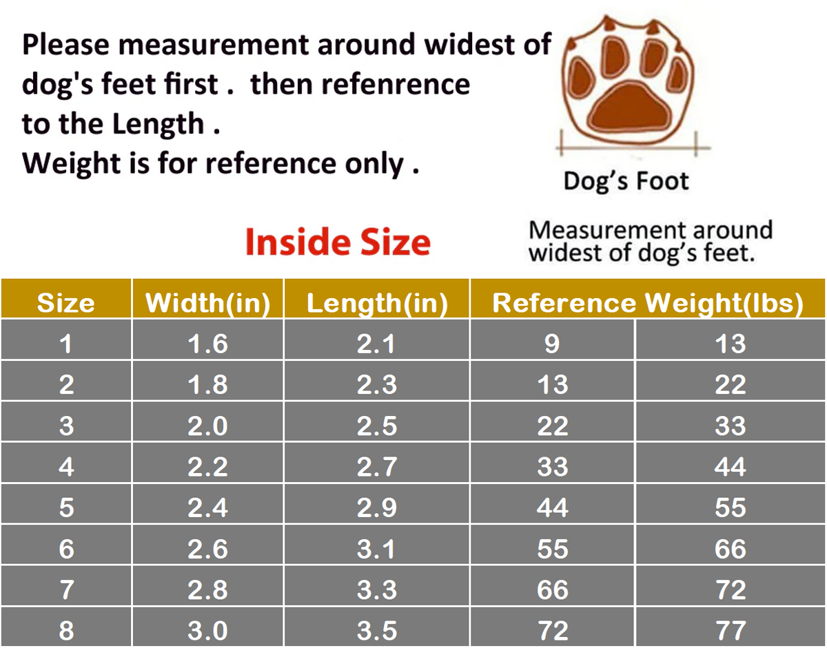 Waterproof Dog Boots for Medium Large Dogs - American Bark Bliss