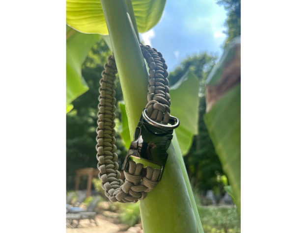 Cobra Braid in Tan - Handmade Dog Collar - American Bark Bliss