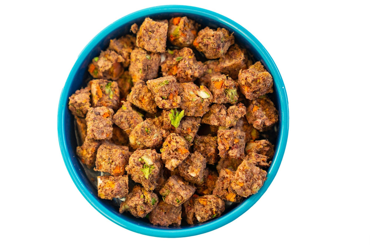 Raw Freeze Dried Dog Food Beef - All-Natural Nutrition - American Bark Bliss