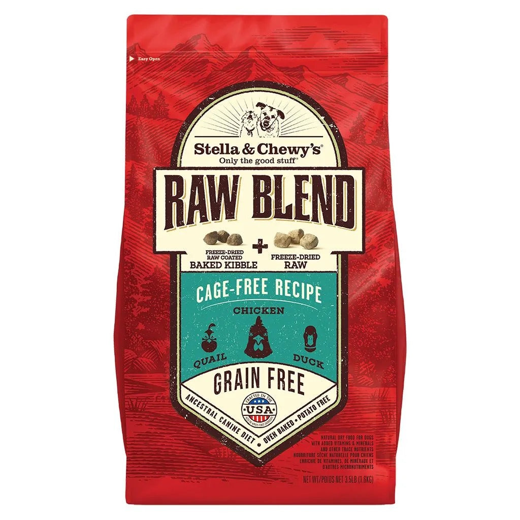 Stella & Chewy’s Raw Blend Cage Free Recipe Dog Food - American Bark Bliss