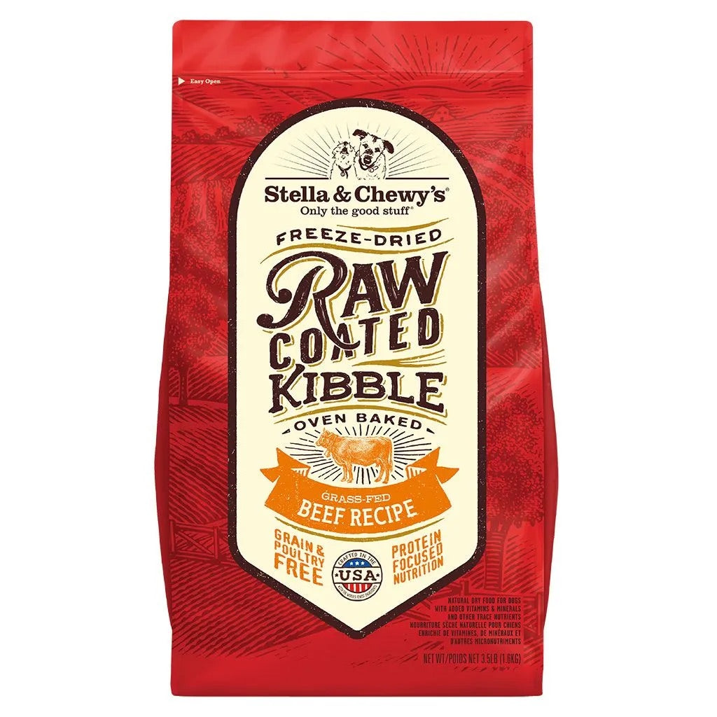 Stella & Chewy’s Raw Coated Beef Dog Food - American Bark Bliss