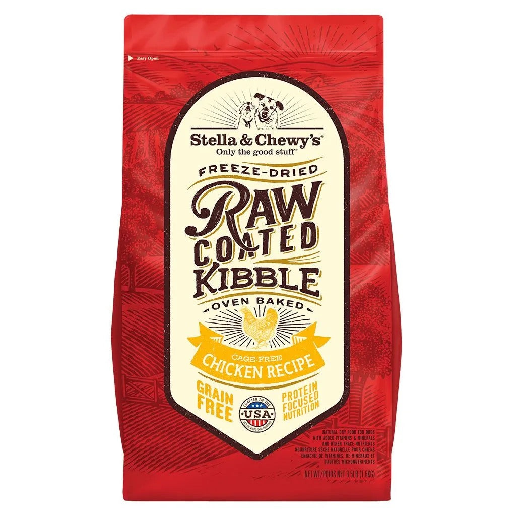 Stella & Chewy’s Raw Coated Chicken Dog Food - American Bark Bliss