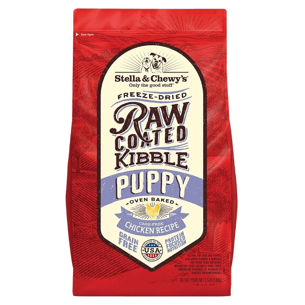 Stella & Chewy’s Raw Coated Chicken Puppy Food (3.5lb) - American Bark Bliss