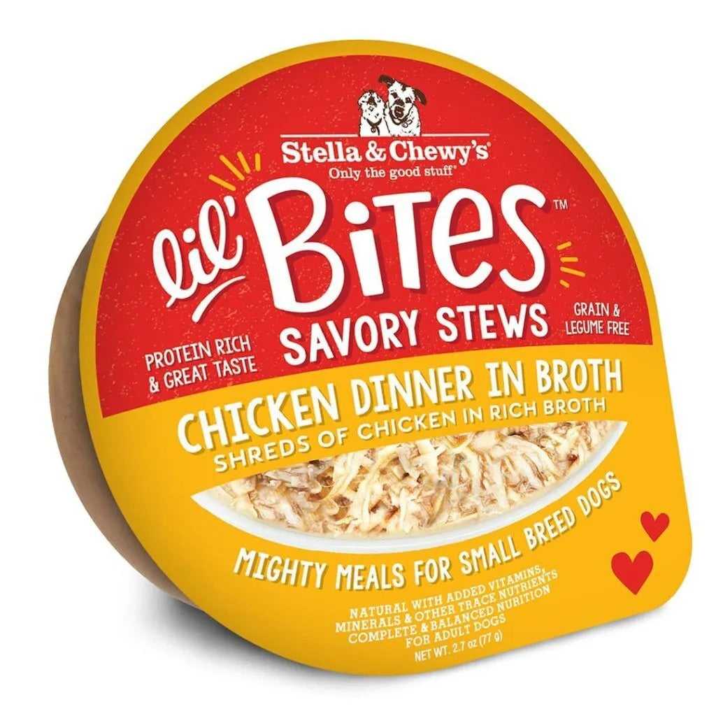 Stella & Chewy’s Lil Bites Stew Chicken Dog Food (2.7oz) - American Bark Bliss