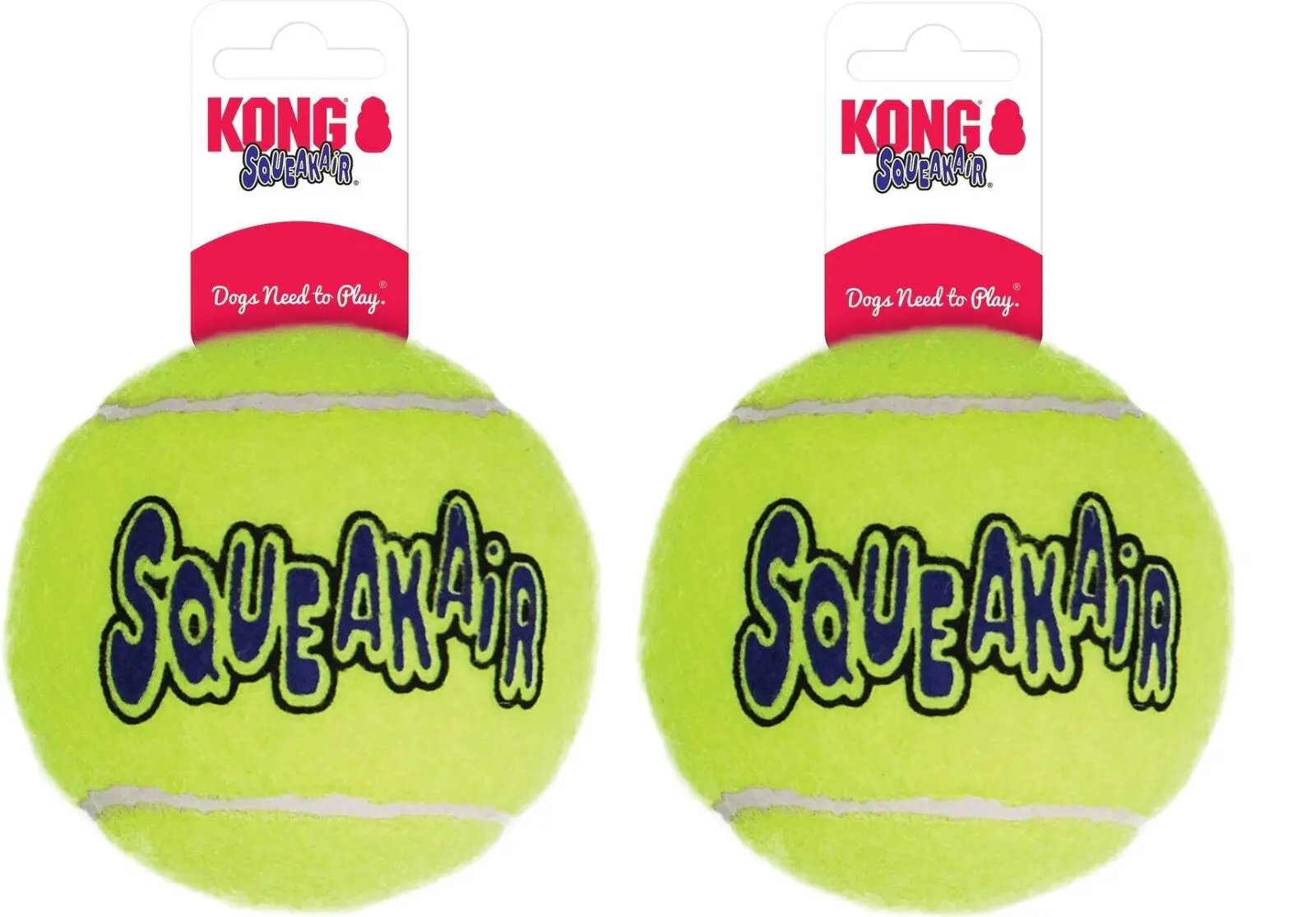 KONG Squeakair XL Dog Fetch Toy - Durable & Safe - American Bark Bliss