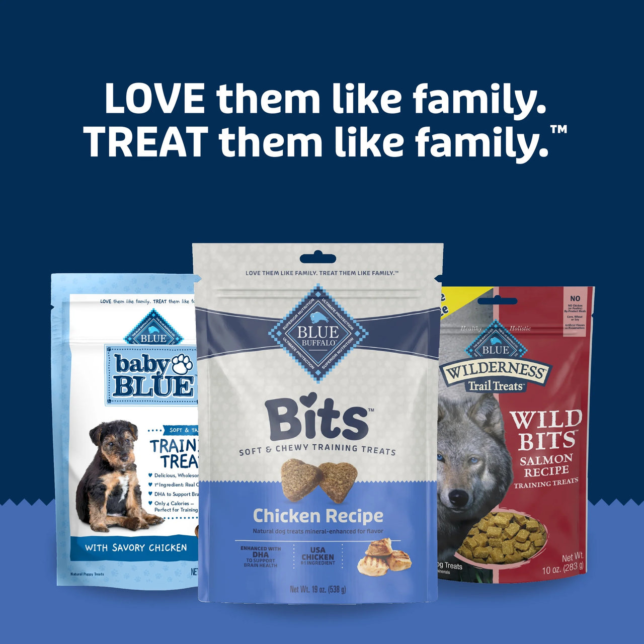 Bits Soft Dog Treats for Training, Enhanced with DHA, 19-Oz. Bag - American Bark Bliss