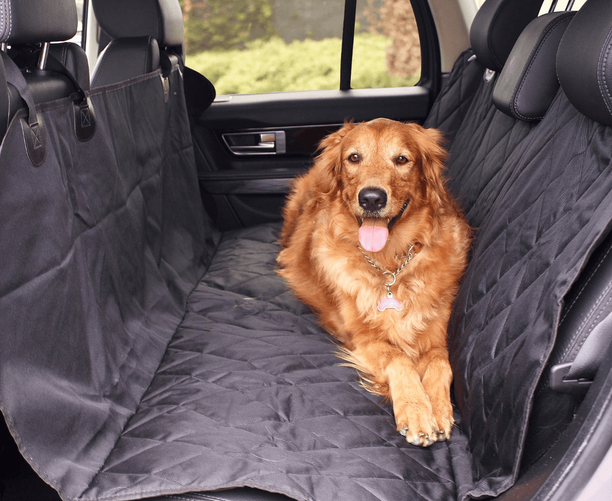 PupProtector™ Back Seat Dog Car Seat Cover - American Bark Bliss