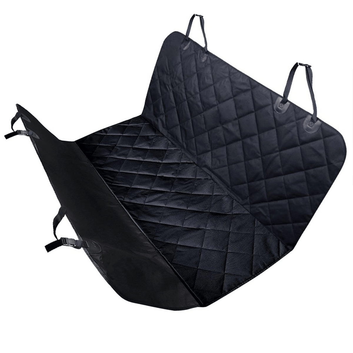 PupProtector™ Back Seat Dog Car Seat Cover - American Bark Bliss