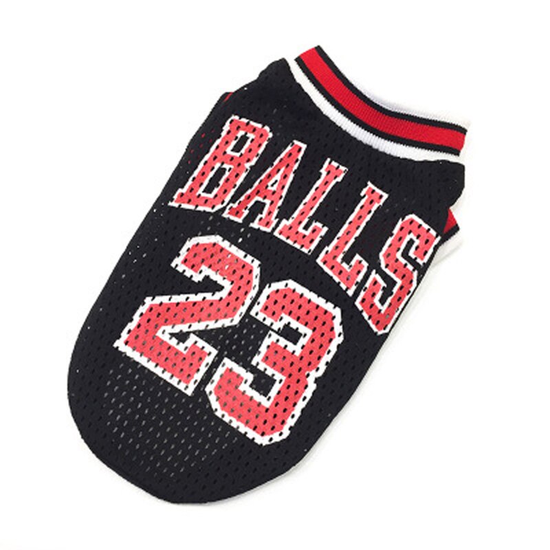 Pet Basketball Jersey Mesh Uniform for Dogs and Cats - American Bark Bliss
