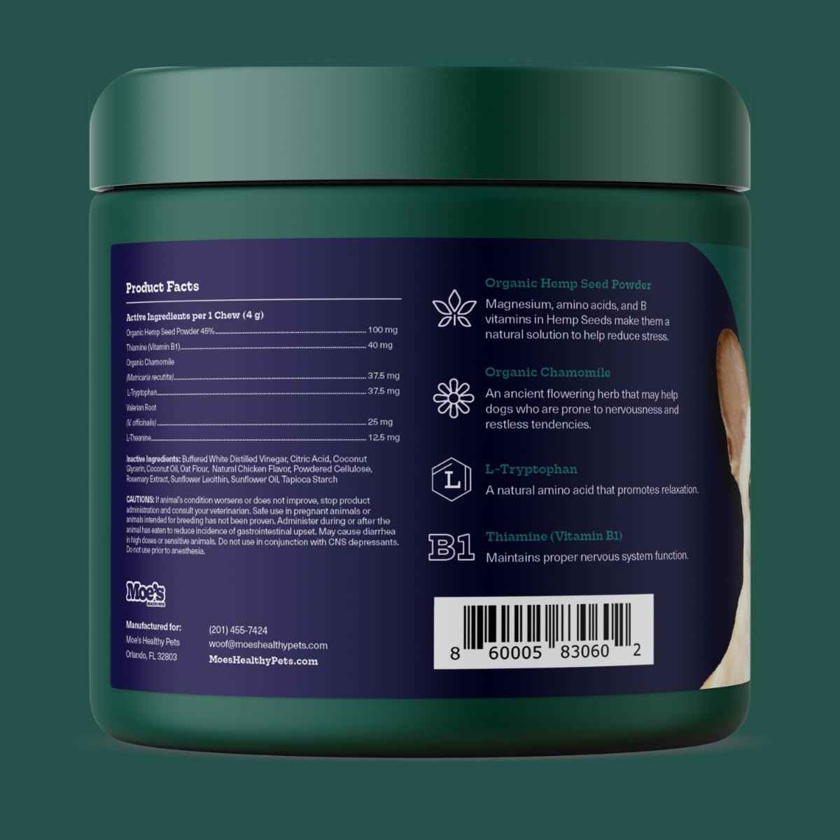 Dog Anxiety Chews for Relaxation and Comfort - American Bark Bliss