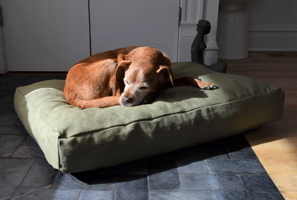 Cozy Hemp Dog Bed