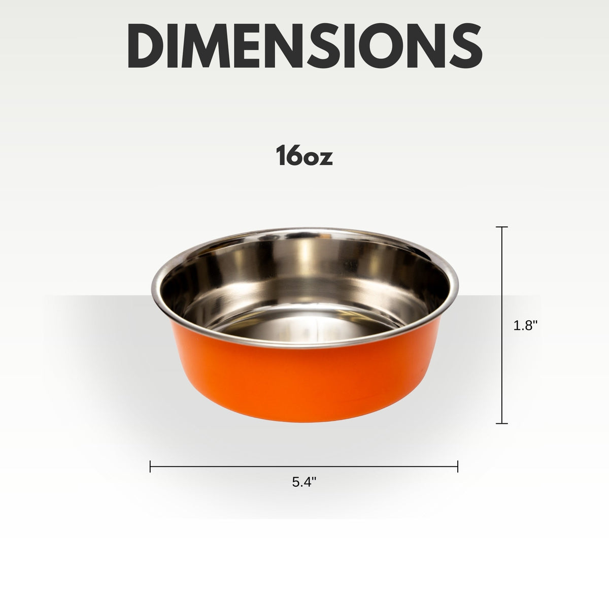 Country Living Heavy-Gauge Stainless Steel Dog Bowls, Set of 2