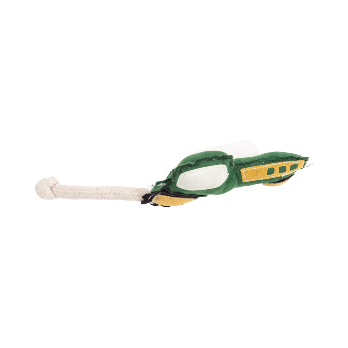 Country Living Green Faux Leather Tractor Dog Toy