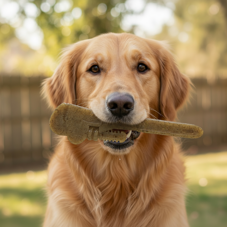 Pipe Wrench Nylon Dog Toy for Aggressive Chewers | USA Made | SodaPup - American Bark Bliss