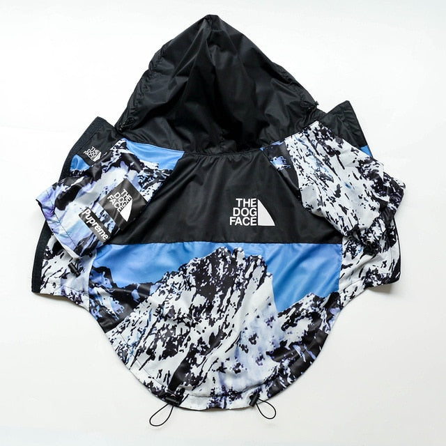 Dog Face Windproof Waterproof Reflective Pet Jacket - American Bark Bliss