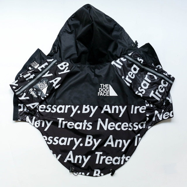Dog Face Windproof Waterproof Reflective Pet Jacket - American Bark Bliss