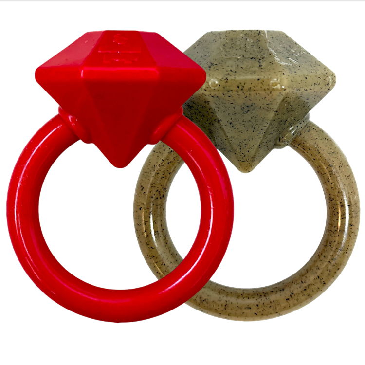 Diamond Ring Nylon Teething Ring for Puppies | Durable & USA Made - American Bark Bliss