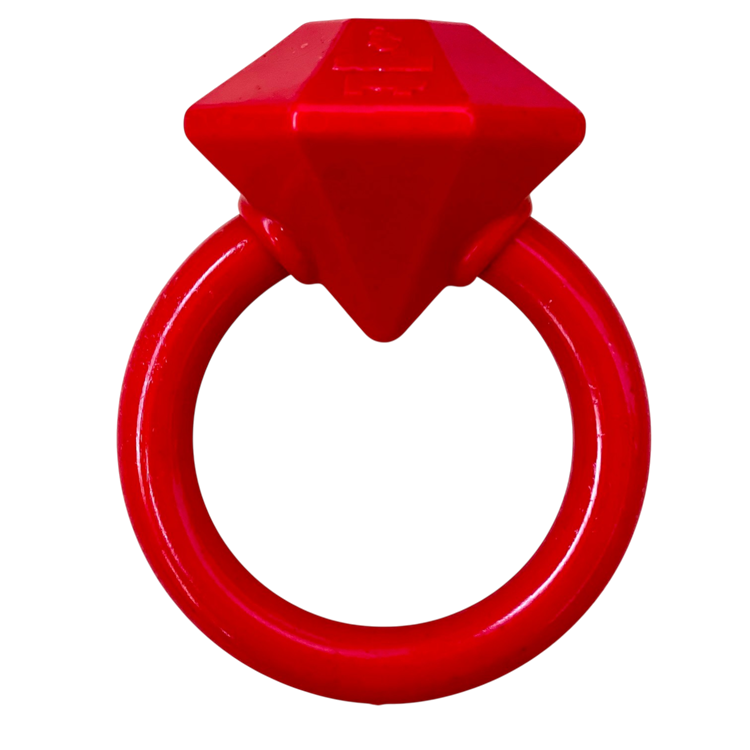 Diamond Ring Nylon Teething Ring for Puppies | Durable & USA Made - American Bark Bliss