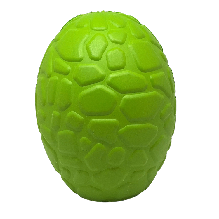 Dinosaur Egg eDispenser Durable Rubber Chew Toy & Treat Dispenser - American Bark Bliss