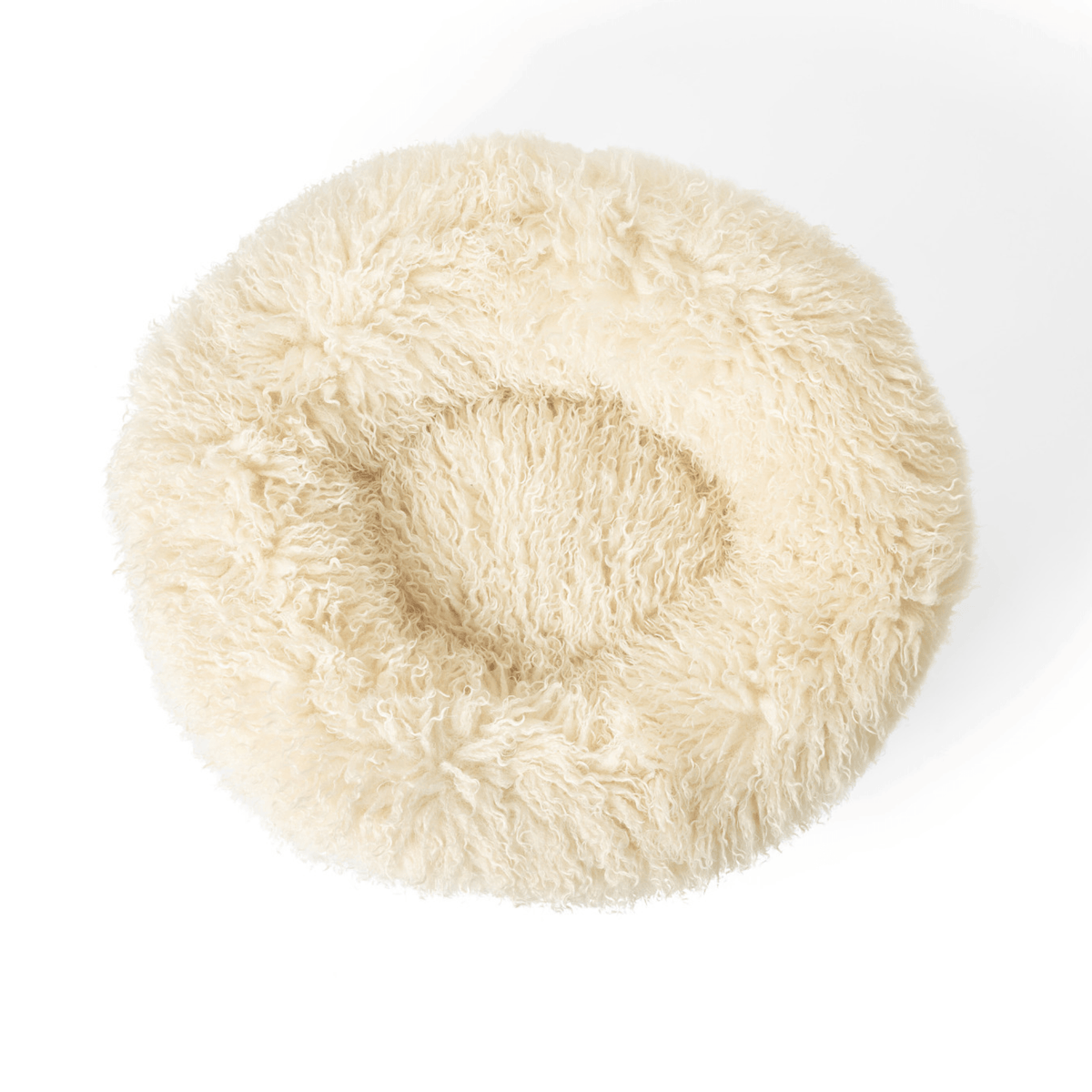 Luxe Faux Fur Donut Dog Bed for Small Dogs - American Bark Bliss