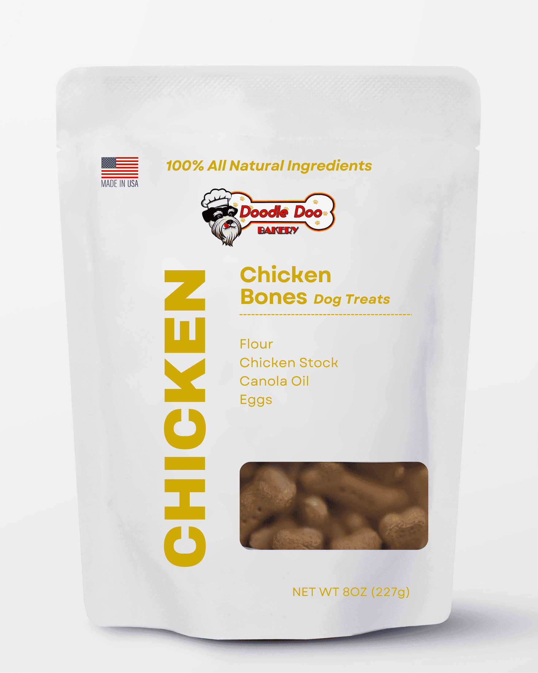 🍗Homemade Dog Treats - Chicken Treat 1/2lb - American Bark Bliss
