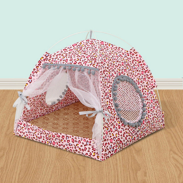 Calming Pet Tent Bed for Cats & Small Dogs - American Bark Bliss