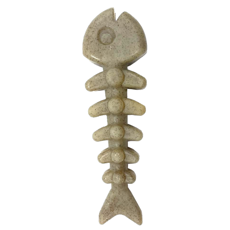Fish Bone Nylon Dog Toy for Aggressive Chewers | USA Made | SodaPup - American Bark Bliss