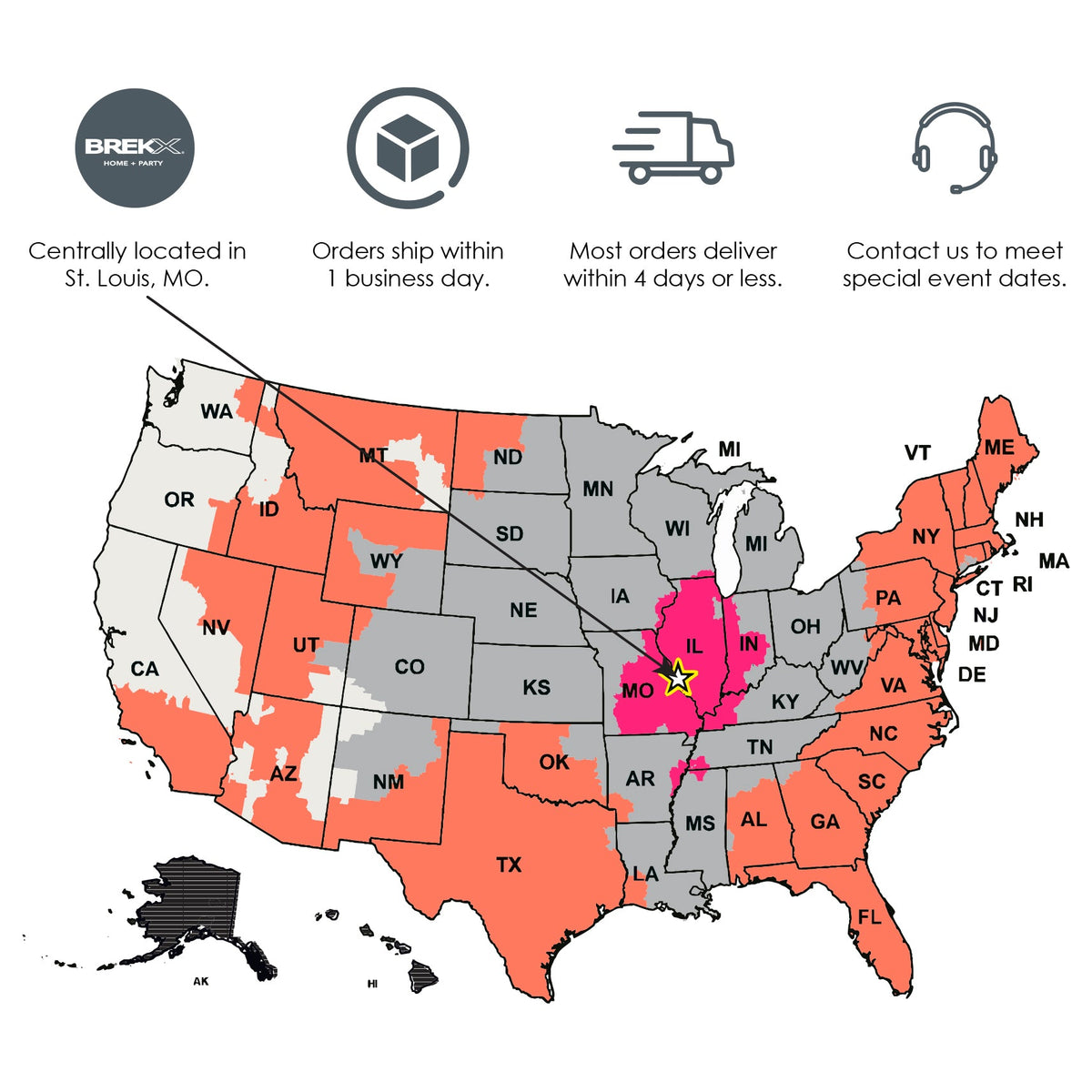Pawprint Luxe Duo Stainless Steel Dog Toy Storage Bin Set of 2 (Large & Medium) | BREKX