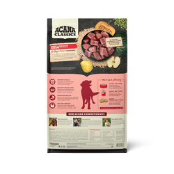 Acana Adult Classics Beef and Barley Dog Food - American Bark Bliss