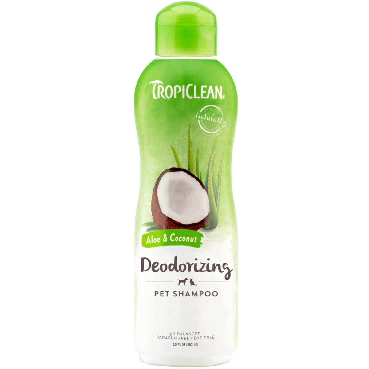 Tropiclean Aloe and Coconut Dog Shampoo (20oz) by The Family Pet