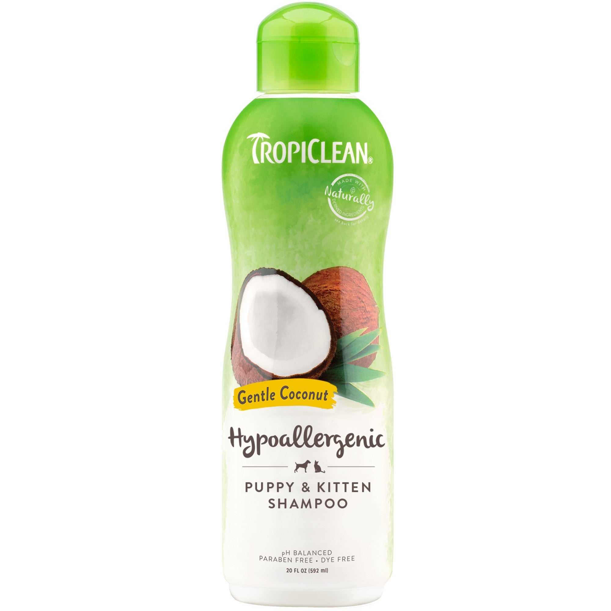 Tropiclean hypoallergenic Shampoo for Puppies and Kittens (20oz) - American Bark Bliss