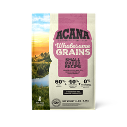 Acana Adult Wholesome Grains Small Breed Dog Food (4lb) by The Family Pet