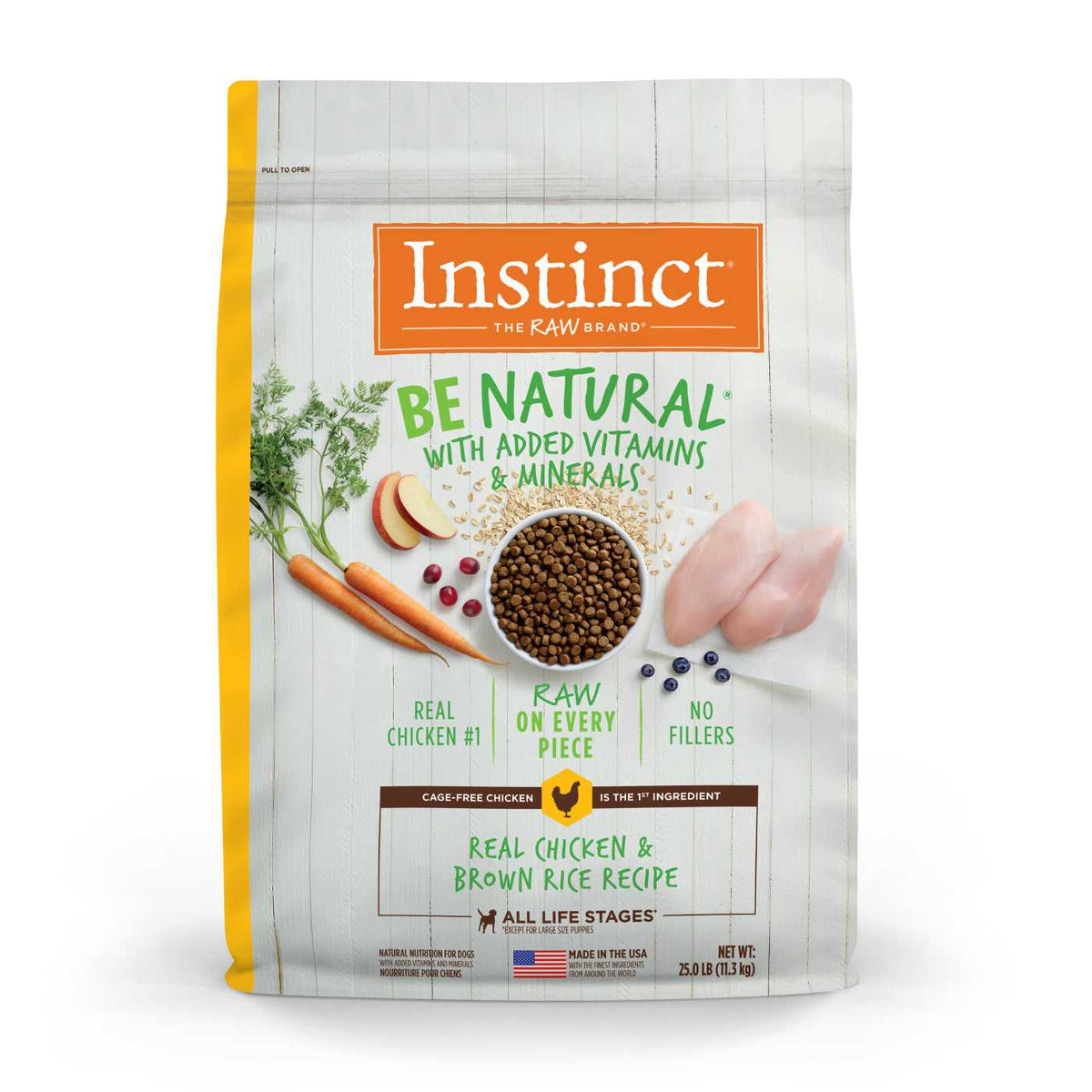 Instinct Adult Dog Food - Chicken And Brown Rice - American Bark Bliss
