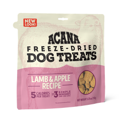 Acana Freeze Dried Lamb and Apple Dog Treats (3.25oz) - American Bark Bliss