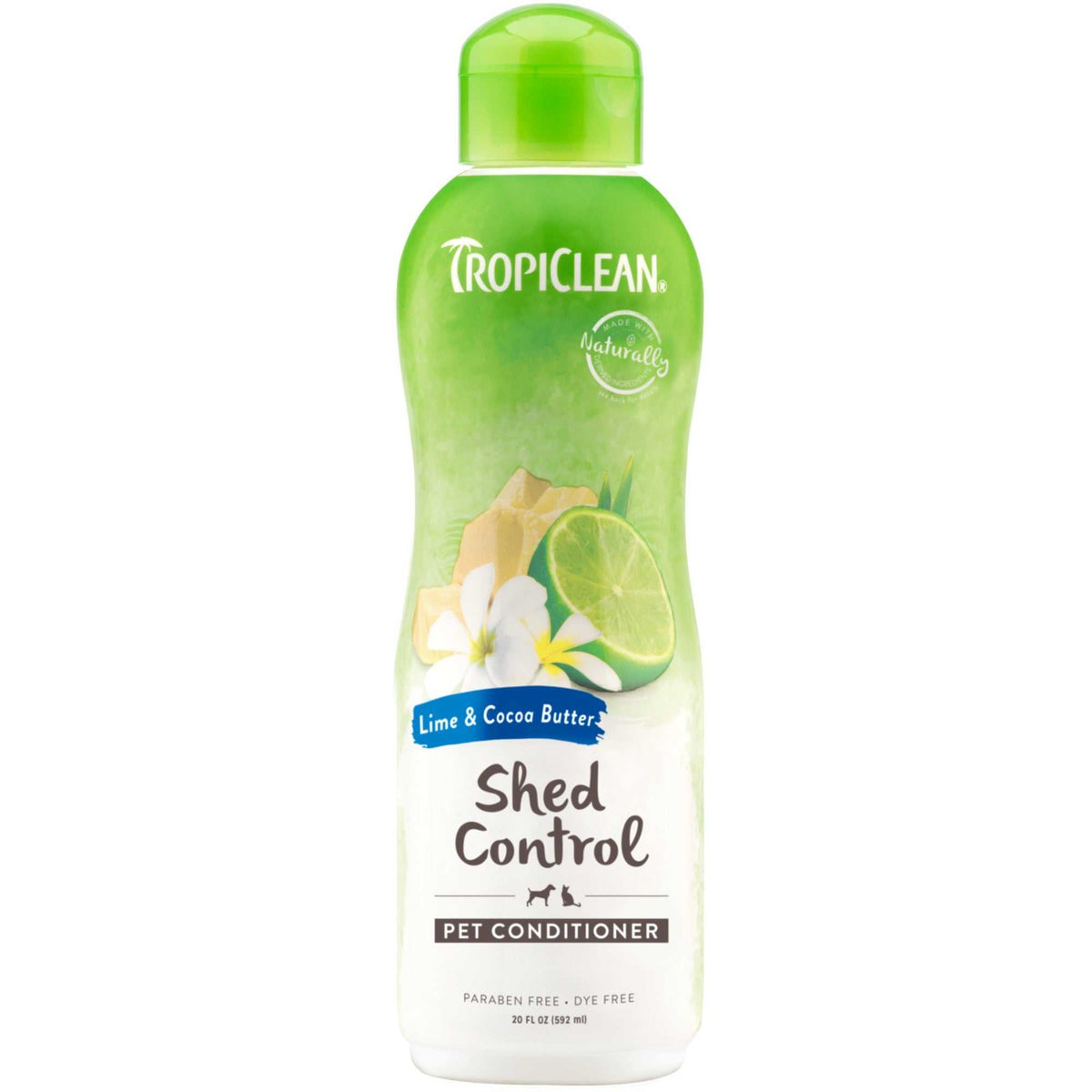 Tropiclean Lime and Cocoa Butter Pet Conditioner (20oz) - American Bark Bliss