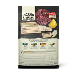 Acana Adult Duck and Pear Singles Limited Ingredient Diet Dog Food - American Bark Bliss