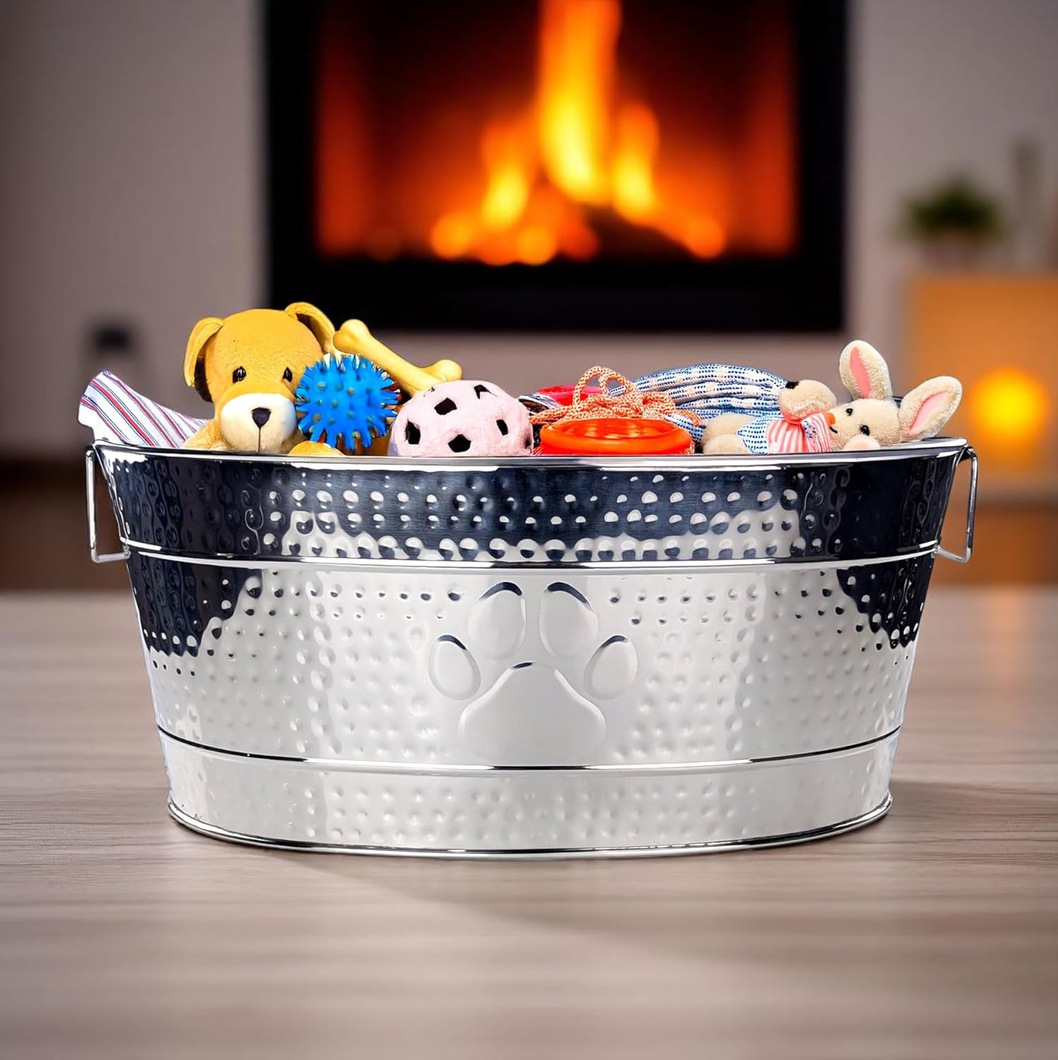 Play & Dine Dog Feeding & Toy Gift Set - Stainless Steel | BREKX