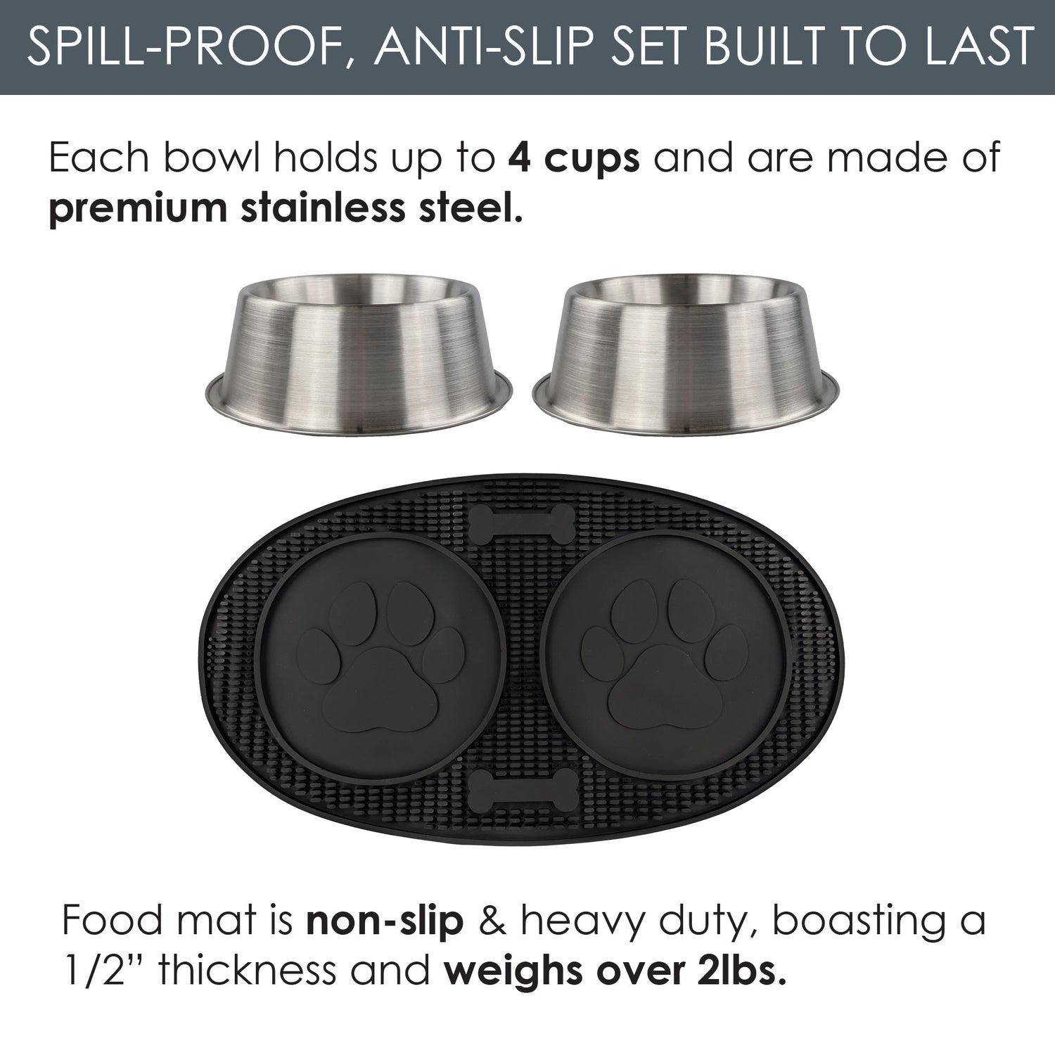 Mealtime Upgrade Set - Stainless Steel | BREKX
