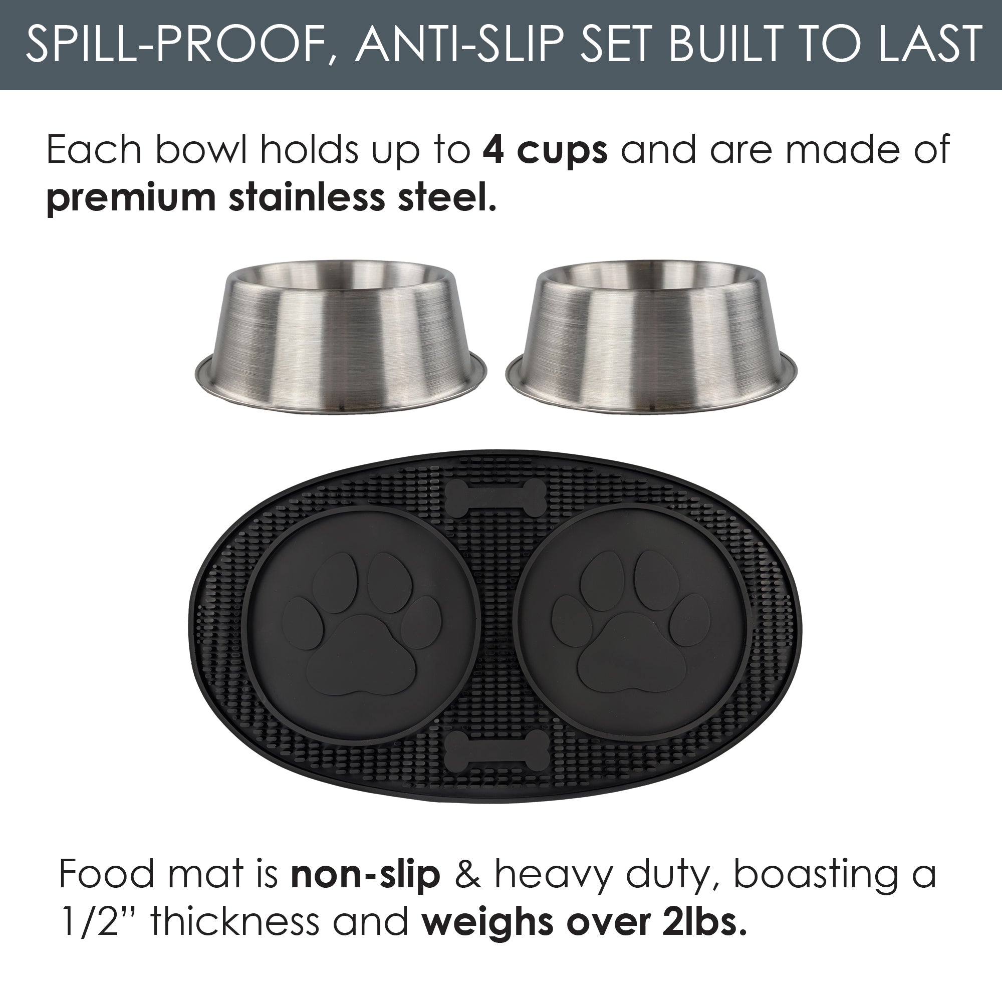 Mealtime Upgrade Set - Stainless Steel | BREKX
