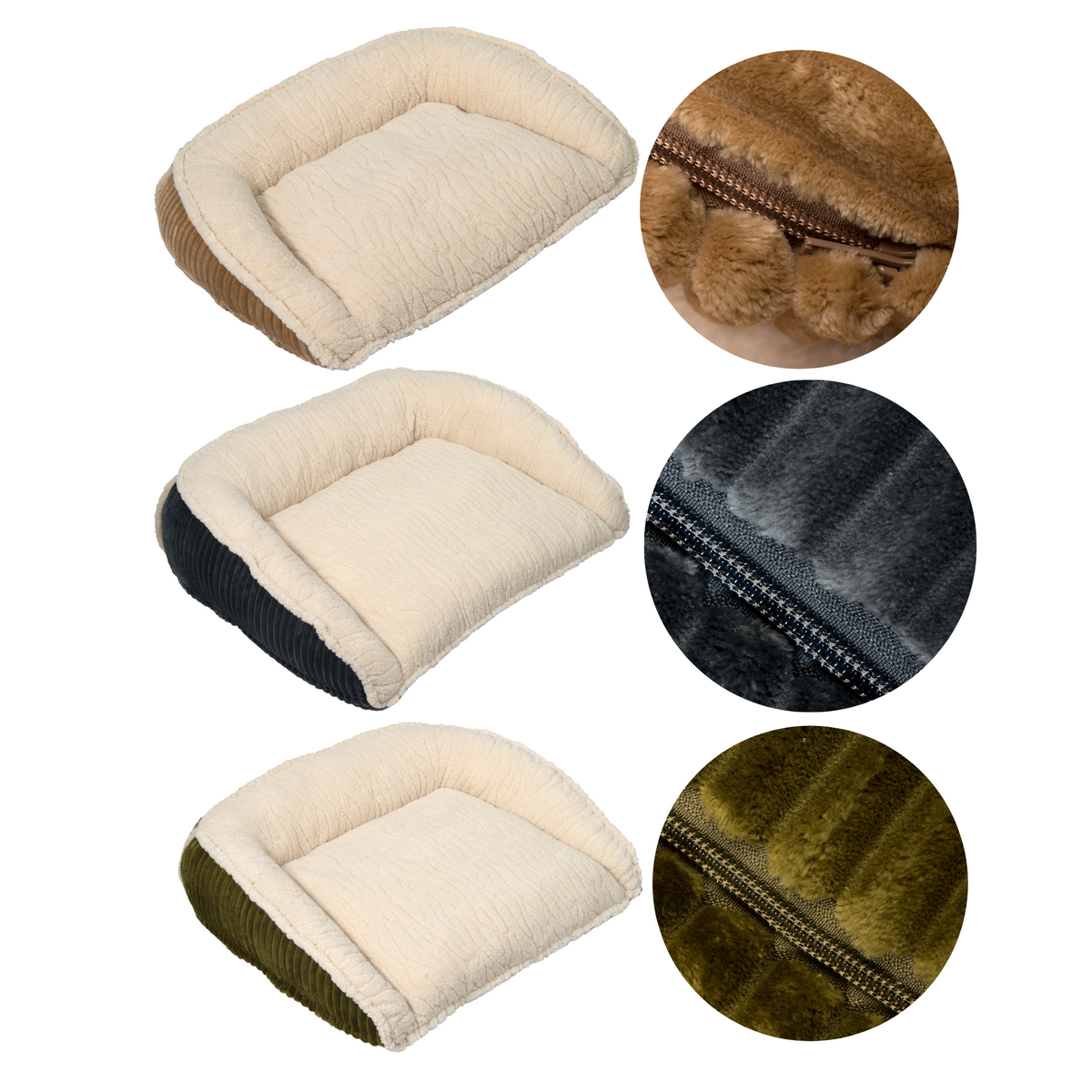 Scout Perfect Bolster Dog Bed - American Bark Bliss