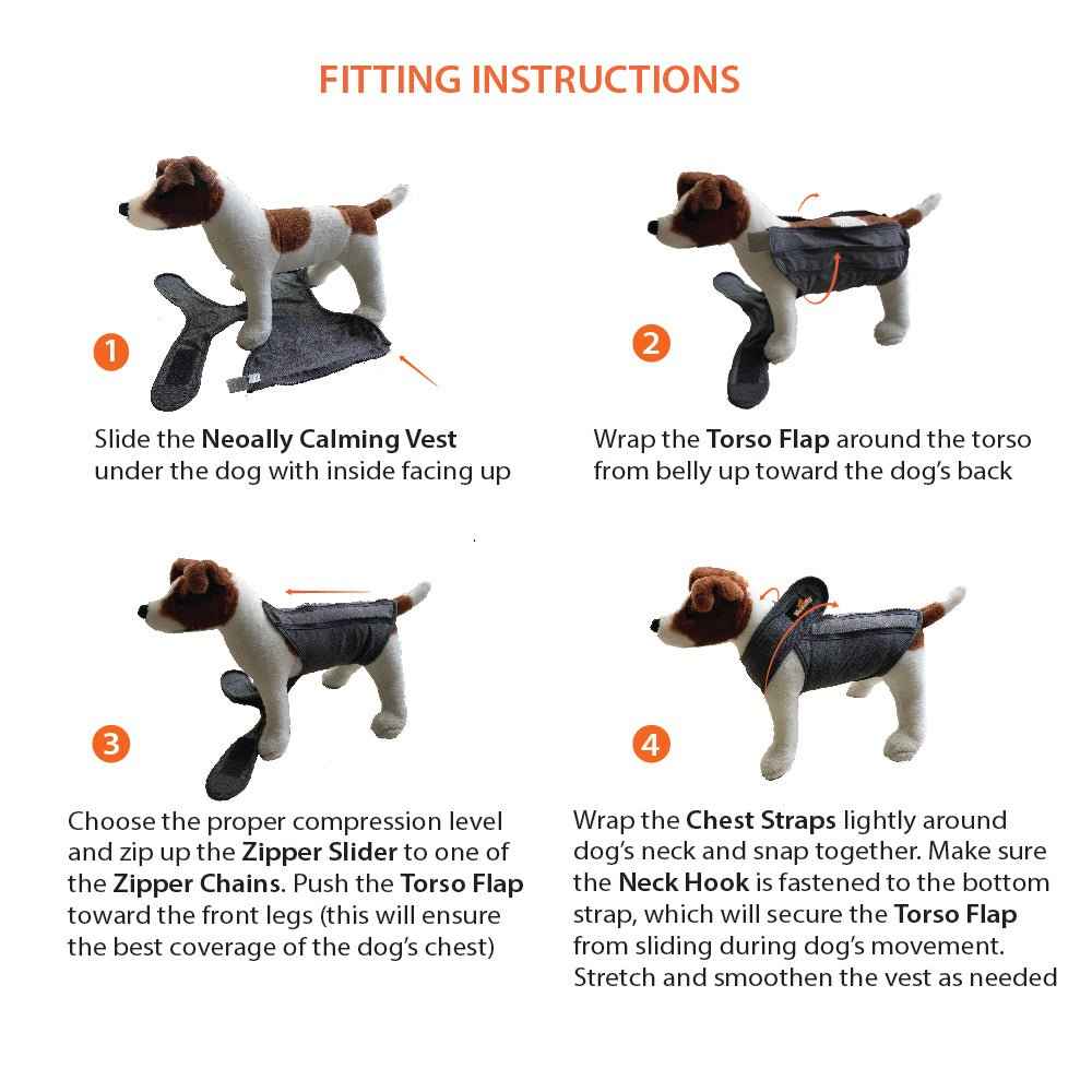 NeoAlly Upgraded Dog Surgical Recovery Vest for Dogs and Cats