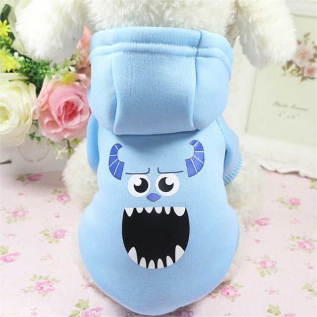 Cute Cartoon Dog Hoodie Sweaters - American Bark Bliss